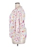 Unbranded Floral White Long Sleeve Blouse Size XXL (estimated) - photo 5