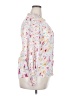 Unbranded Floral White Long Sleeve Blouse Size XXL (estimated) - photo 4