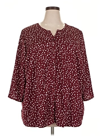 Catherines 3/4 Sleeve Blouse (view 2)