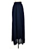 Hitherto 100% Polyester Solid Blue Formal Skirt Size 2 - photo 1
