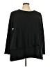 DG^2 by Diane Gilman Black Pullover Sweater Size 3X - photo 1