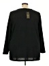 DG^2 by Diane Gilman Black Pullover Sweater Size 3X - photo 2