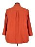 Assorted Brands 100% Polyester Orange 3/4 Sleeve Blouse Size 3X - photo 2