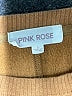 Pink Rose Brown Pullover Sweater Size L - photo 7