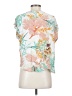 Unbranded White Short Sleeve Blouse Size S (estimated) - photo 2