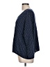 Liv Polka Dots Blue Pullover Sweater Size L - photo 5