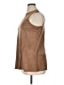 AB Studio Brown Sleeveless T-Shirt Size XL - photo 5