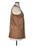 AB Studio Brown Sleeveless T-Shirt Size XL - photo 4