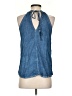 Blue Rain 100% Rayon Blue Tank Top Size XS - photo 2