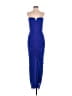 NOVA LUXE 100% Polyester Blue Cocktail Dress Size S (estimated) - photo 1