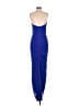 NOVA LUXE 100% Polyester Blue Cocktail Dress Size S (estimated) - photo 2