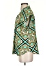 Cato Paisley Teal Short Sleeve Blouse Size S - photo 5