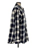Caslon 100% Cotton Plaid Blue Long Sleeve Button-Down Shirt Size M - photo 4