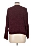 Assorted Brands 100% Polyester Tweed Burgundy Pullover Sweater Size M - photo 2