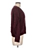 Assorted Brands 100% Polyester Tweed Burgundy Pullover Sweater Size M - photo 4