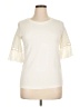 Liu-Jo Ivory Short Sleeve Top Size 1X - photo 1
