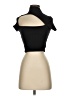 Shein 100% Cotton Black Short Sleeve Top Size XS - photo 1
