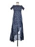 Lulus 100% Polyester Paisley Blue Casual Dress Size M - photo 1