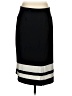 J.Jill Stripes Black Formal Skirt Size S - photo 2