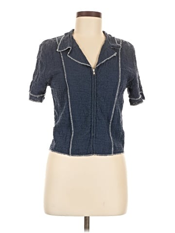 MOUSSY Short Sleeve Blouse (view 1)