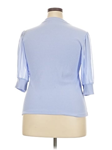 Design History 3/4 Sleeve Blouse (view 2)