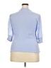 Design History Blue 3/4 Sleeve Blouse Size XXL - photo 2