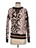 Central Park West Print Pink Pullover Sweater Size S - photo 1
