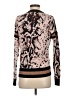 Central Park West Print Pink Pullover Sweater Size S - photo 2