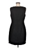 Kasper Solid Black Cocktail Dress Size 6 - photo 2