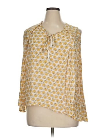 Melissa McCarthy Seven7 3/4 Sleeve Blouse (view 1)