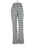 Unbranded Stripes Silver Casual Pants Size S - photo 2