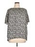 Croft & Barrow 100% Polyester Gray Short Sleeve Blouse Size 1X - photo 1