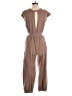 Unbranded Solid Brown Jumpsuit Size XS - photo 2