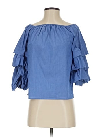 Zara 3/4 Sleeve Blouse (view 1)