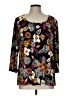 Assorted Brands Black 3/4 Sleeve Blouse Size L - photo 1