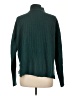 Time and Tru Solid Green Turtleneck Sweater Size L - photo 2