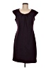 Spense Solid Burgundy Casual Dress Size 8 - photo 1
