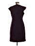 Spense Solid Burgundy Casual Dress Size 8 - photo 2