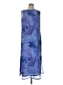 Style&Co 100% Polyester Tropical Blue Cocktail Dress Size 12 (petite) - photo 1