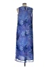 Style&Co 100% Polyester Tropical Blue Cocktail Dress Size 12 (petite) - photo 2