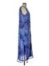 Style&Co 100% Polyester Tropical Blue Cocktail Dress Size 12 (petite) - photo 4