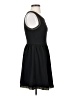 Soprano Solid Black Casual Dress Size S - photo 4