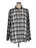 Assorted Brands Plaid Gray Long Sleeve Button-Down Shirt Size XL - photo 1