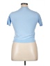 ANONYME Blue Short Sleeve Top Size XL - photo 2