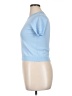 ANONYME Blue Short Sleeve Top Size XL - photo 5