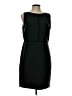 Ann Taylor LOFT Solid Black Green Cocktail Dress Size 12 (petite) - photo 1