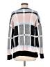 Elle Checkered-gingham Blue Pullover Sweater Size M - photo 2