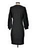 Collective Concepts Solid Gray Casual Dress Size XS - photo 2