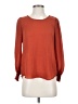 Ann Taylor LOFT 100% Polyester Orange Long Sleeve Blouse Size XS - photo 1