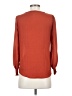 Ann Taylor LOFT 100% Polyester Orange Long Sleeve Blouse Size XS - photo 2